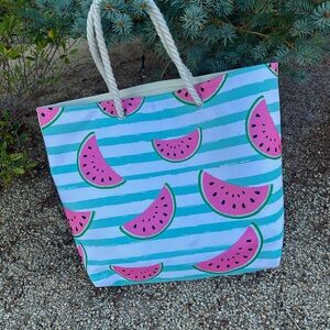 NWOT - Watermelon Print Tote Bag